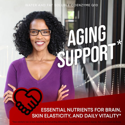 High Absorption CoQ10 200MG - Co Q10 Softgels for Heart Health & Energy Production with Antioxidants