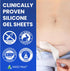 AWD Silicone Scar Sheets for Scar Removal, Extra Thick 0.5mm Silicone Scar Tape for Surgical Scars, C Section, Keloid