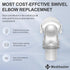 2 Packs Replacement Swivel Elbow Connector, Compatible with F20 and F30, Tube Quick-Release Elbow