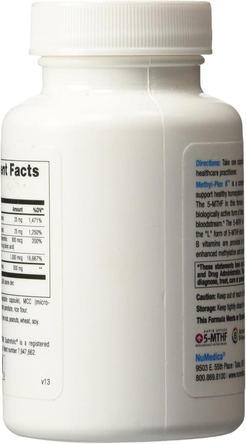 NuMedica Methyl-Plex B, 60 Vegetable Capsules