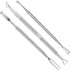 Nail Care Tool Set - Cuticle Pusher and Cutter, Stainless Steel Manicure, Gel Polish Remover, Pedicure Kit