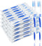 200 Prepasted Disposable Toothbrushes Individually Wrapped, Soft Bristle for Hotel, Camping, Travel, Gift for Homeless