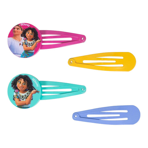 Luv Her Encanto Girls 20 Piece Accessory Set, Includes Barrettes, Snap Clips, Elastics, and Ponies