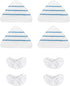 Reusable Steam Mop Pads Set, 4 Pack Steam Mop Pads & 4