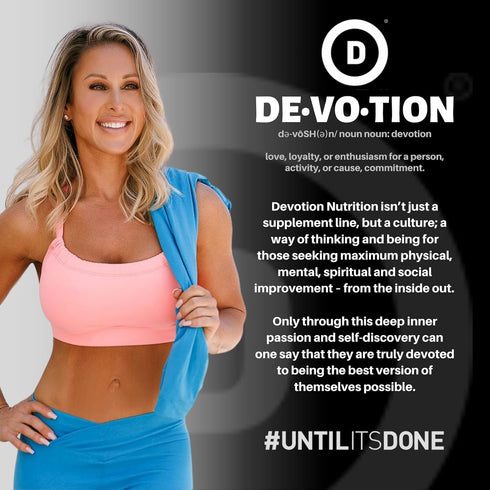 Devotion Nutrition Protein Powder Blend | Gluten Free, Keto Friendly, No Added Sugars | 1g MCT | 20g Whey & Micellar