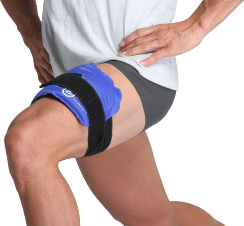 Koo-Care Large Ice Pack Gel Hot Cold Therapy Pack - Wraps Around Shoulder, Waist, Lower Back, 13.2" x 5.9"