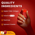 YESMIX Gummies B12 Gummies 60 Count Apple Cider Vinegar - with Vitamin - Non-GMO - Gluten-Free - Apple Flavor