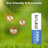 Kruta 2500mAh 1.2V (12 Pack Rechargeable AA Batteries, Ni-MH Double A Solar Batteries High Capacity Pre-Charged