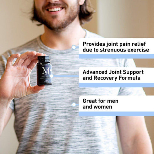 Mdrive Joint Support Supplement for Men - 30ct - Supports Healthy Joint Function, Flexibility & Comfort