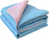 2PCS Reusable Underpads Large 34" x 52", Upgrade Cooling Waterproof Bed Pads with Fast Absorbent, Washable Puppy Pads
