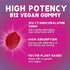 B12 Gummies for Adults, Extra Strength Energy 3000 mcg, Chewable Dietary Supplement for Metabolism & Immune Support
