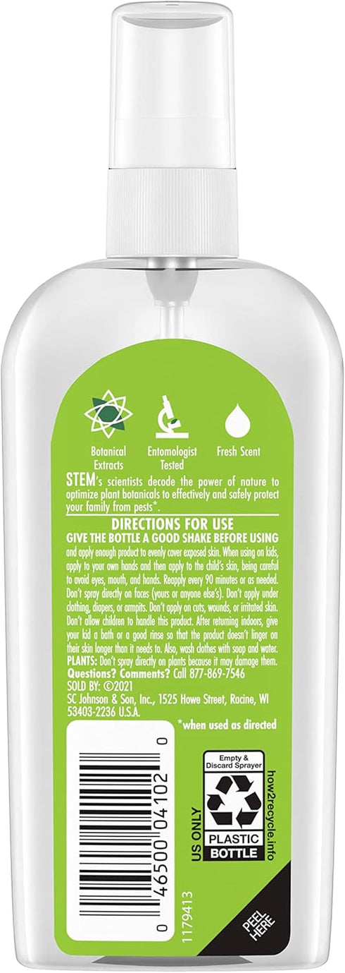 Stem Mosquito Repellent Spray with Botanical Extracts, 4 fl oz (Pack of 3)