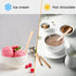 100 Pack Disposable Wooden Spoons, 6.3 Inch Biodegradable Cutlery for Chocolate, Coffee, Ice Cream, Parties
