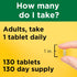 Nature Made Multivitamin Tablets with Iron and Vitamin D3, 130 Count for Daily Nutritional Support