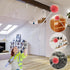 Cobweb Duster with Extension Pole, 59" Adjustable Stainless Steel Pole for High Ceilings and Home Cleaning