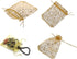 Wedding Favors Small Gift Bags, 100pcs Gold Organza Bags 3.9x4.7 Inch (10x12cm) for Party Favor Bags
