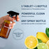 All Purpose Cleaner Tablet - 12 Pack Multi-Surface Cleaner Refills for 12 x 17 Fl oz Bottles - Lemon Scent (Bottles Not