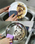 Pack 8 UPSTAR Dish Sponges Kitchen, Microfiber Cleaning Scrubber for Dishwashing, Sink, Basin and Multi-Pupose, Size L