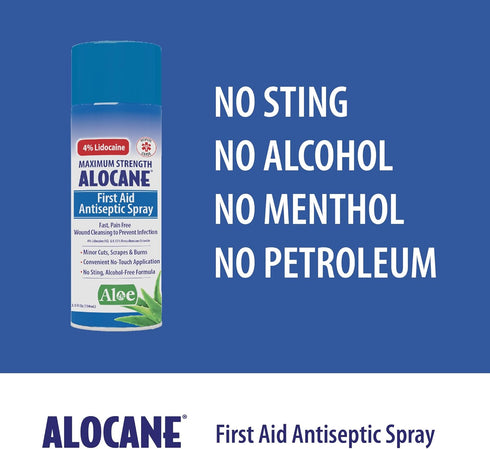 Alocane First Aid Antiseptic Spray, 3.5 Fl Oz