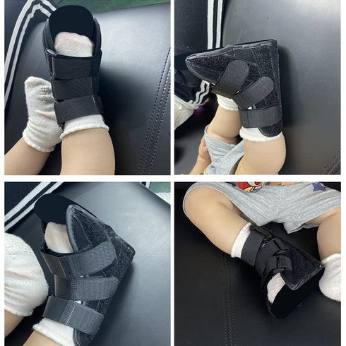 Muxiano (18CM) AFO Drop Foot Brace for Kids Toddler Ankle Foot Orthotics Night Splint, Baby Functional Orthotics & Foot