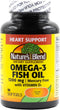 Nature's Blend Omega-3 Fish Oil 1200 mg and Vitamin D3 1000 IU, 90 Softgels