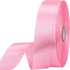 1 inch 50 Yard Pink Satin Ribbon for Gift Wrapping, Wedding, Crafts, Christmas, Floral, Invitation Decorations