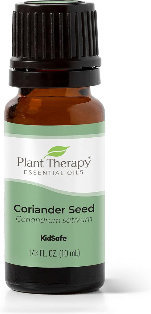 Plant Therapy 10 mL Coriander Seed Essential Oil - 100% Pure, Undiluted, Therapeutic Grade