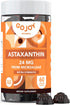 Chewable Astaxanthin Gummies - 24mg Natural Antioxidant Supplement, Vegan, Sugar-Free, 2 Month Supply (60 Gummies)