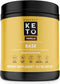Perfect Keto Exogenous Ketones Powder, BHB Salts Supplement for Ketosis & Fasting, Vanilla, 6.7 oz, Plus Electrolytes