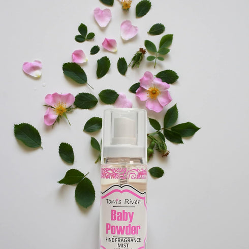 Infinix Baby Powder Scent Fragrance Mist for Women and Men, 2 oz, Clear