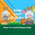 Natures Plus Animal Parade Gold Children's Liquid Multivitamin - 16 fl oz, Natural Tropical Berry Flavor, Immune
