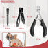 Nail Clippers for Men, Heavy Duty Toenail Clippers for Seniors with 15mm Wide Jaw Opening for Ingrown Nails