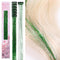 WENNALIFE Hair Tinsel Clip In for Girls, 6pcs 24 Inch Colorful Glitter Tinsel Hair Extensions