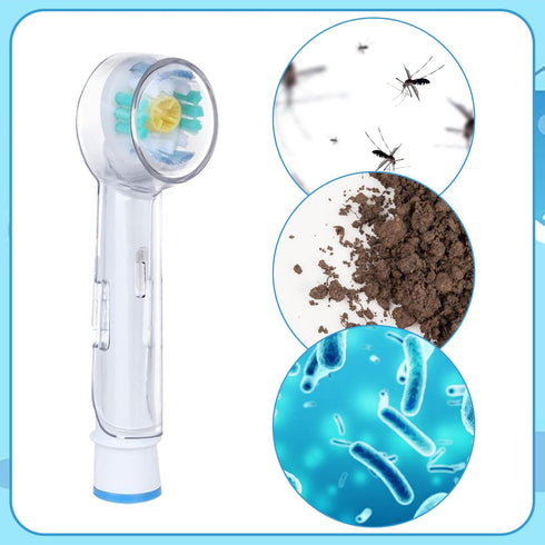 8 Pack Toothbrush Cover for Oral-B Replacement Brush Heads, Portable Travel Caps for Everyday Use