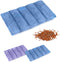 SuzziPad Microwave Heating Pad, 6.5x12” Reusable Moist for Cramps, Joint Pain Relief, Sore Muscle, Heat Pad (Blue)