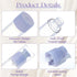 RONRONS 1oz Airless Pump Bottles - Refillable Leak Proof Travel Toiletry Containers (3 Pieces)