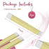 Women's Hair Bun Maker Tool - French Twist Fold Wrap Snap Accessories by Andlane (3 Blonde)