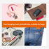 Small Portable Pill Organizer Keychain, 3 Pack Waterproof Metal Pill Holder for Travel