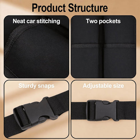 Hubaltuye 2 250ml Massage Holster, Massage Lotion Holster, Massage Oil Holster for Therapists and Professionals, It