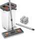 JUDRDO Mop and Bucket with Wringer Set for Home,61" Flat Mop and