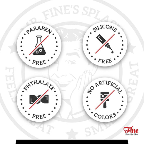 Men's Aftershave - Platinum Fragrance, Soothing & Toning Post Shave Balm, 100ml by Mr. Fine