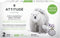 ATTITUDE Reusable Dryer Sheets, Fabric Softener & Static Eliminator, Fragrance-Free, 300 Loads, 2 Sheets