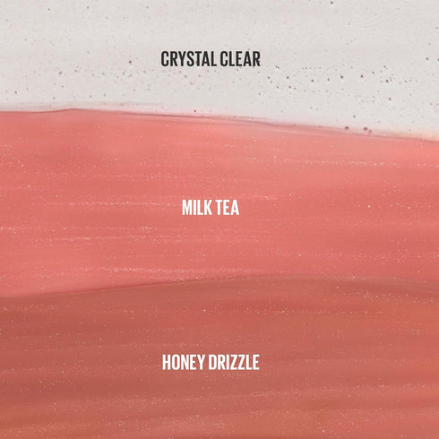 Kaja Lip Gloss - Gloss Shot with Jojoba Oil, Tinted Shimmer, Hydrating, Non-sticky, 02 Milk Tea, 0.14 Fl Oz