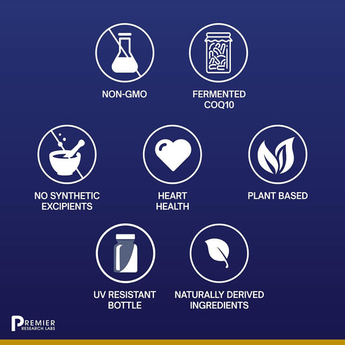 Premier Research Labs CardioVen - Herbal Heart Support with CoQ10, Blueberry & Hawthorn Berry - 60 Capsules