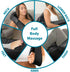 InvoSpa Shiatsu Massager with Heat - Deep Tissue Kneading Pillow for Neck, Shoulders, and Back - Electric Full Body