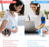 Reusable Gel Ice Packs for Injuries - 2 Pack with Wrap, 6.3"x5.1", Hot Cold Soft Flexible Ice Freezer Pack, Cold