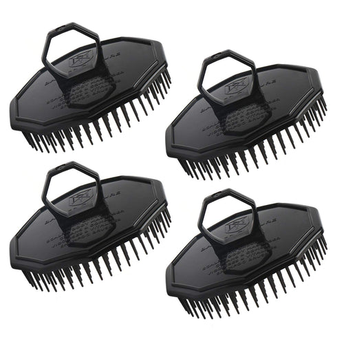 Scalp Massage Shampoo Brush, Segbeauty 4pcs Hair Brushes for Deep Cleaning Hair, Men's Hand Brush, Pet Grooming