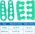 ViveSole Silicone Gel Toe Separators for Men & Women, Small (2 Pairs) - Therapeutic Spa Stretchers for Foot Care