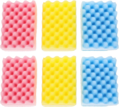 Healifty 6pcs Cleaning Sponge Eraser Sponges for Scrubbing Dishes