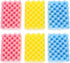 Healifty 6pcs Cleaning Sponge Eraser Sponges for Scrubbing Dishes
